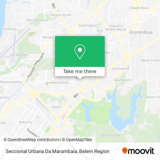 Mapa Seccional Urbana Da Marambaia