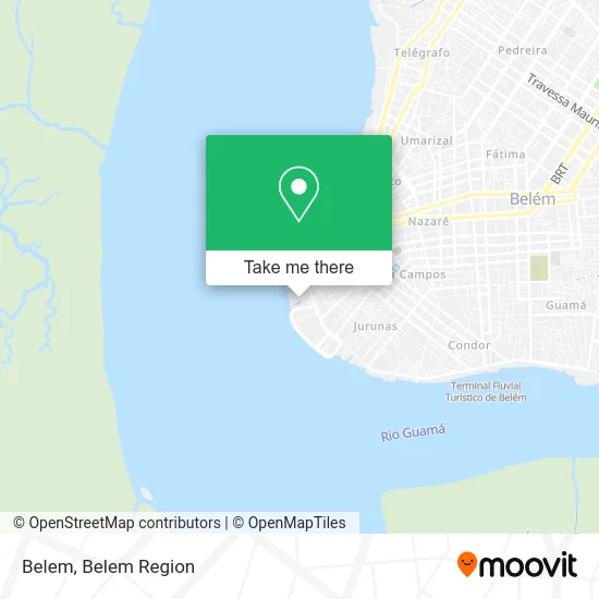 Belem map