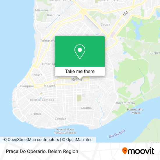 Praça Do Operário map
