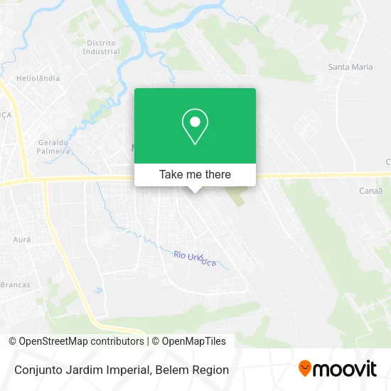 Conjunto Jardim Imperial map