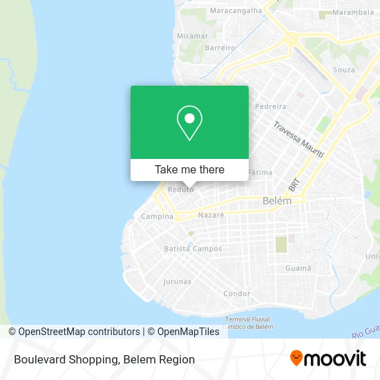 Boulevard Shopping map