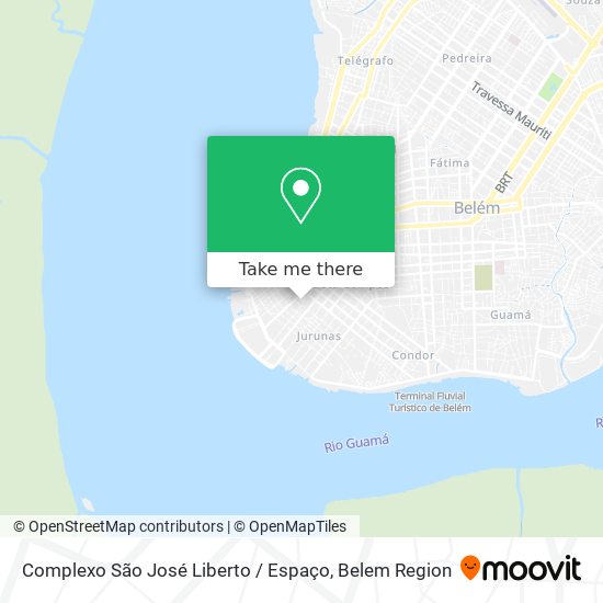 Complexo São José Liberto / Espaço map