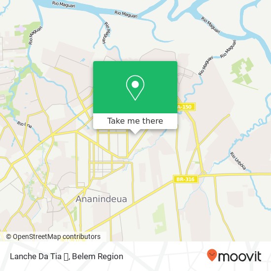 Lanche Da Tia 🍔 map