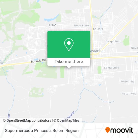 Supermercado Princesa map
