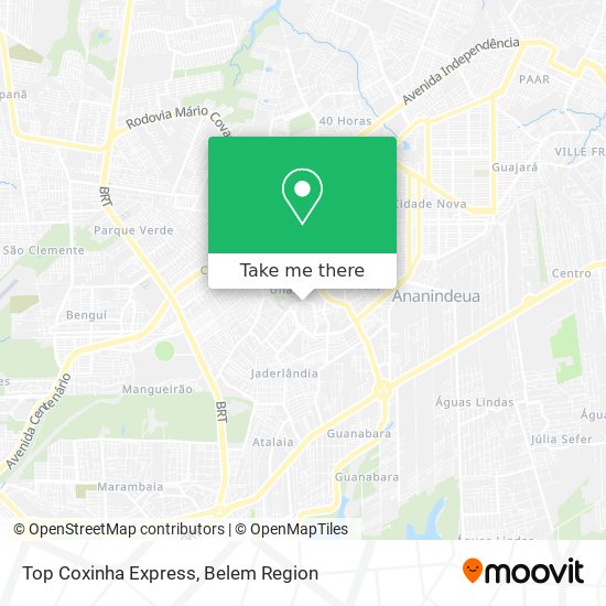 Top Coxinha Express map