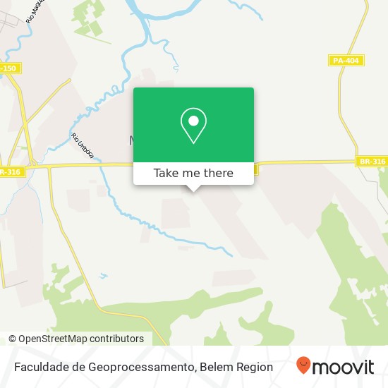 Faculdade de Geoprocessamento map