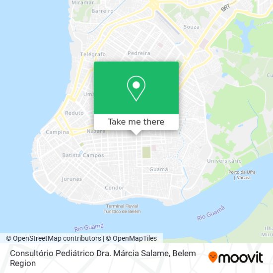 Consultório Pediátrico Dra. Márcia Salame map