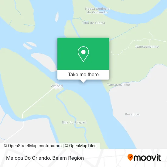 Maloca Do Orlando map