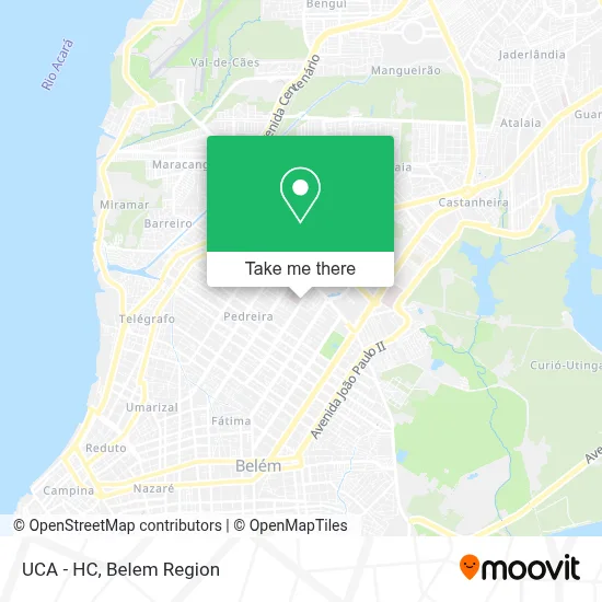 UCA - HC map