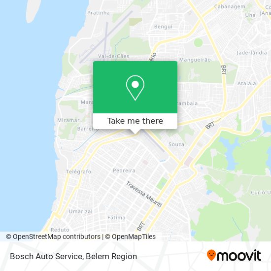 Bosch Auto Service map