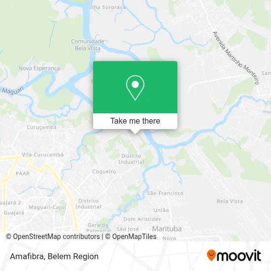 Amafibra map