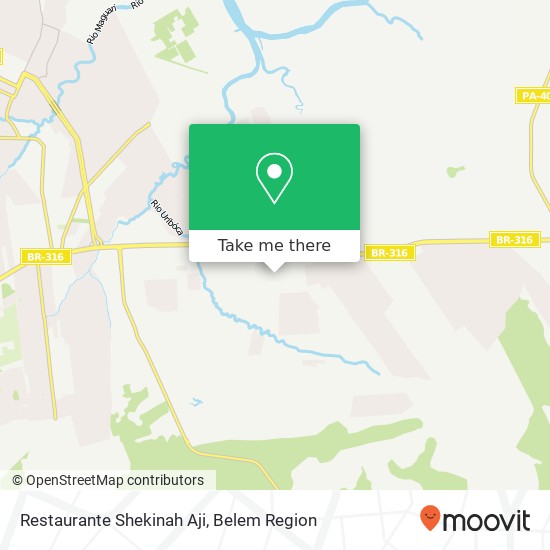 Restaurante Shekinah Aji map