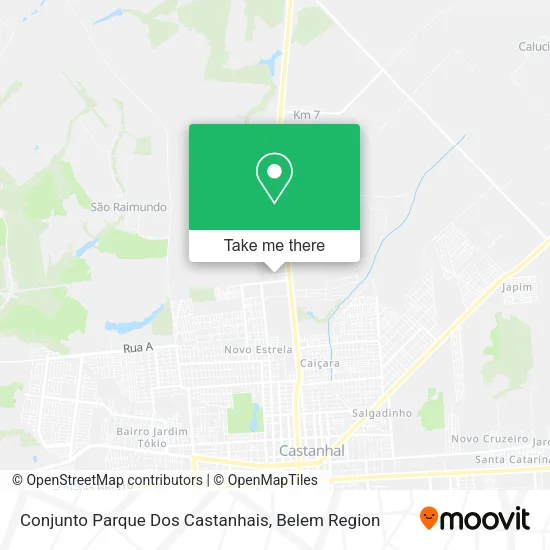 Conjunto Parque Dos Castanhais map