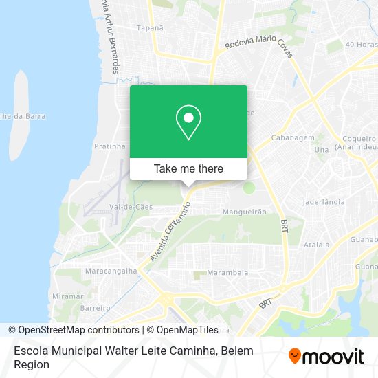 Escola Municipal Walter Leite Caminha map