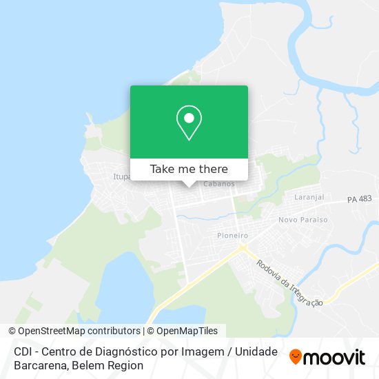 CDI - Centro de Diagnóstico por Imagem / Unidade Barcarena map
