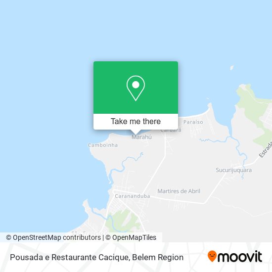 Pousada e Restaurante Cacique map