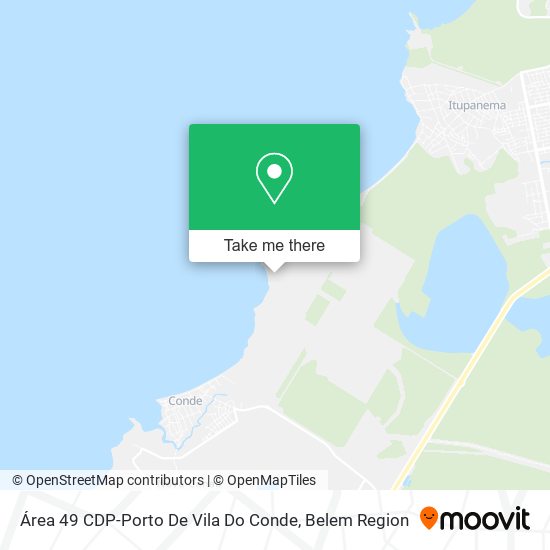 Área 49 CDP-Porto De Vila Do Conde map