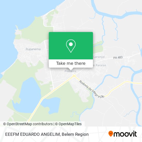 Mapa EEEFM EDUARDO ANGELIM