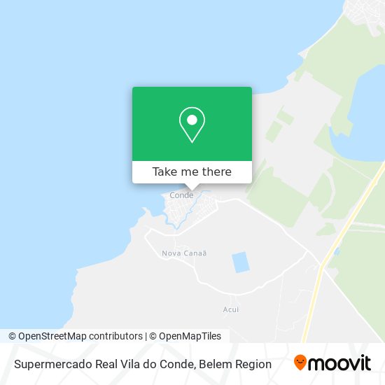 Supermercado Real Vila do Conde map