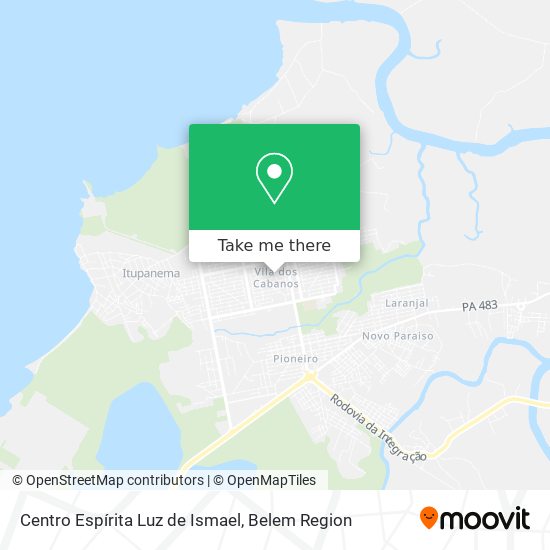 Centro Espírita Luz de Ismael map