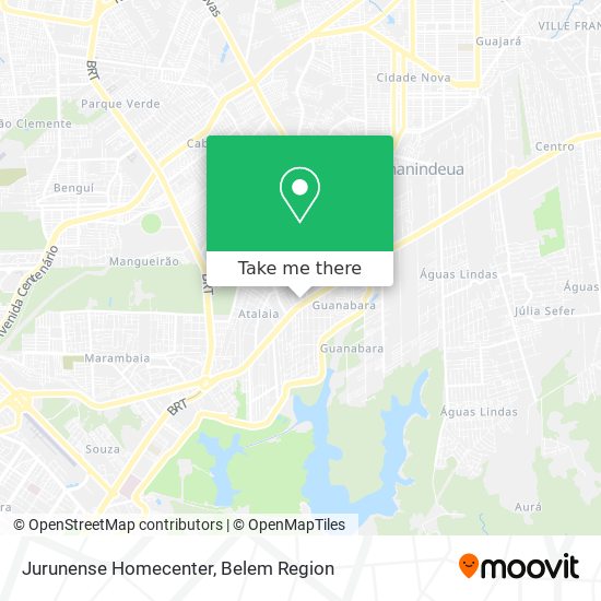 Jurunense Homecenter map