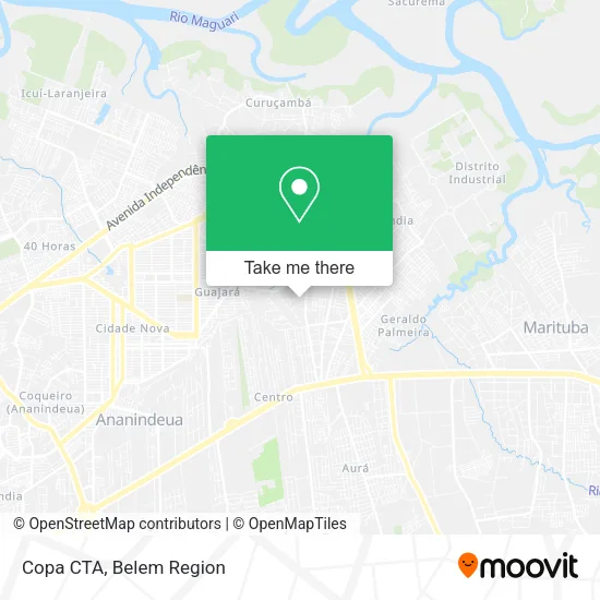 Copa CTA map