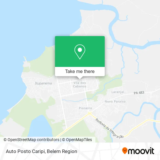 Auto Posto Caripi map