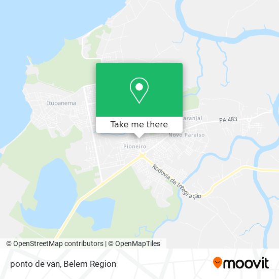 Mapa ponto de van