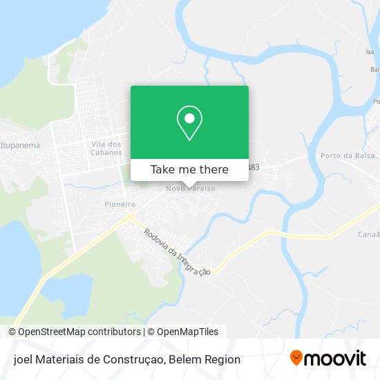 joel Materiais de Construçao map