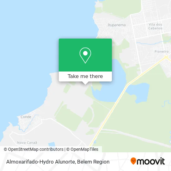 Almoxarifado-Hydro Alunorte map