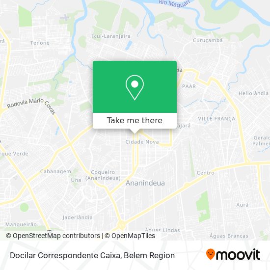 Docilar Correspondente Caixa map
