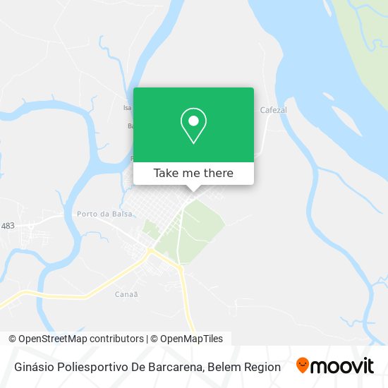 Ginásio Poliesportivo De Barcarena map