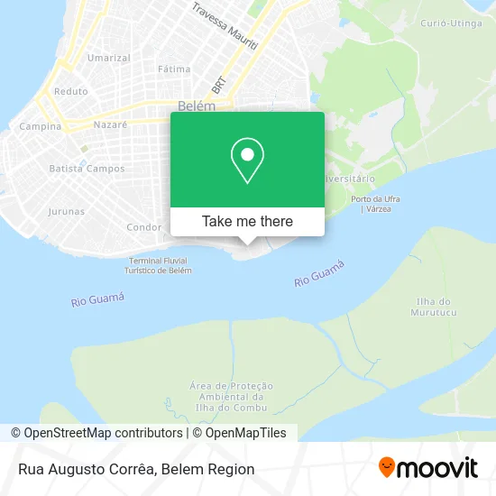 Rua Augusto Corrêa map