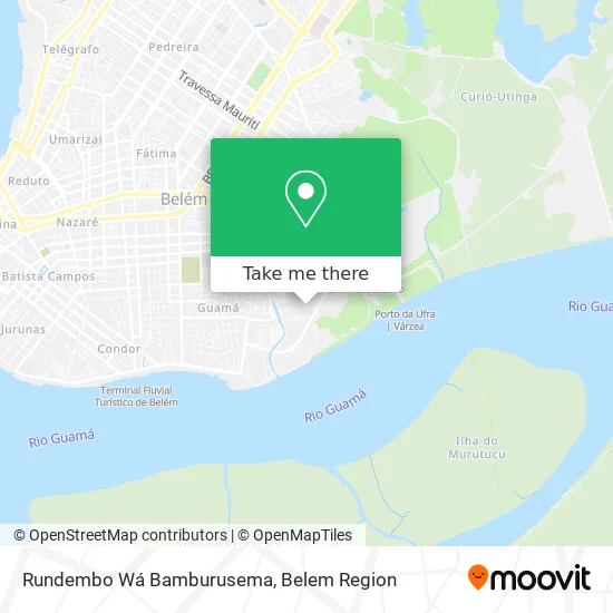 Rundembo Wá Bamburusema map