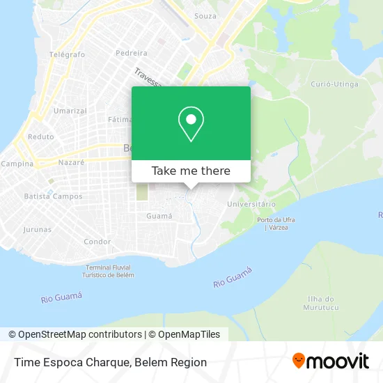 Time Espoca Charque map