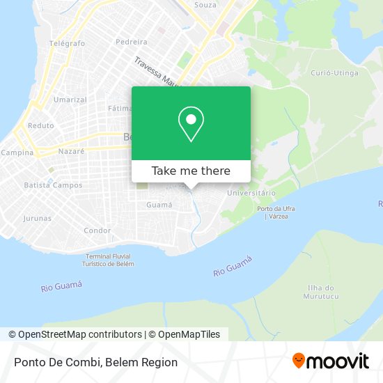 Ponto De Combi map