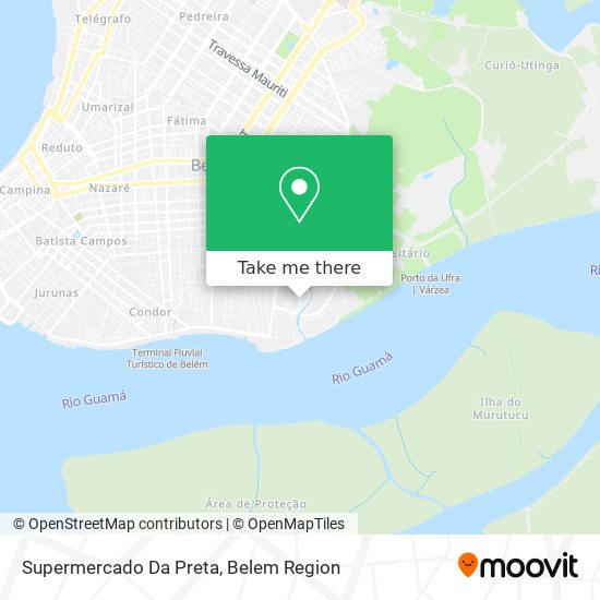 Supermercado Da Preta map