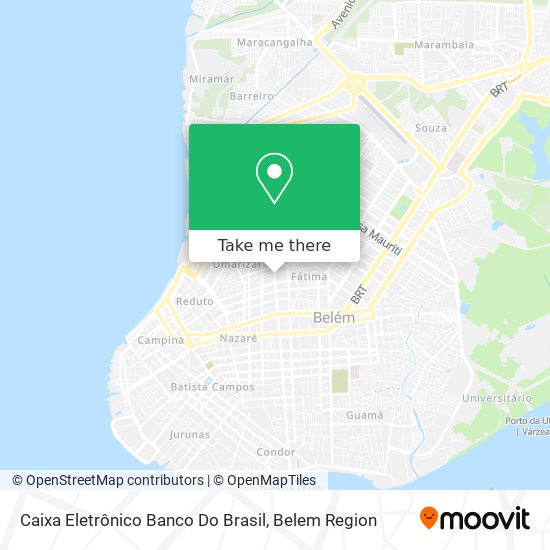 Caixa Eletrônico Banco Do Brasil map