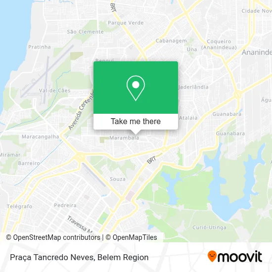Praça Tancredo Neves map