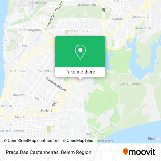 Praça Das Castanheiras map