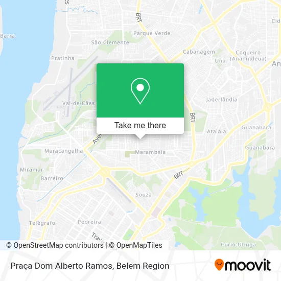 Praça Dom Alberto Ramos map