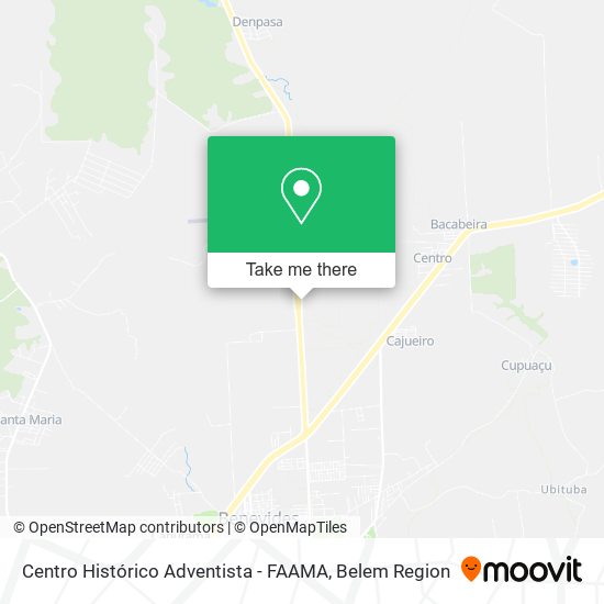 Centro Histórico Adventista - FAAMA map