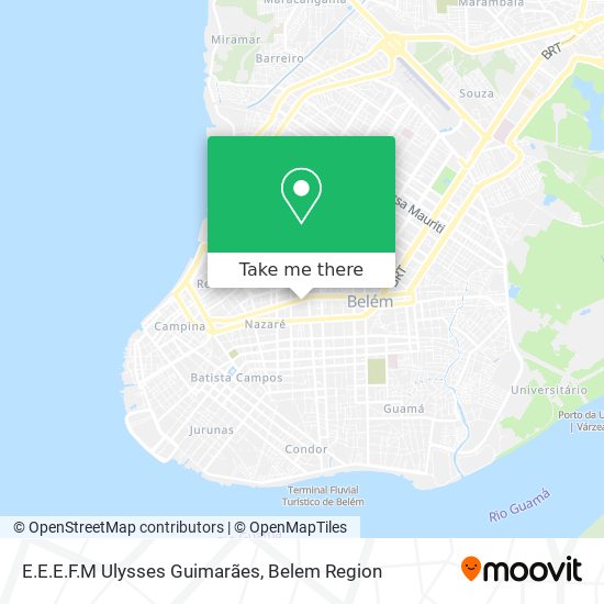 E.E.E.F.M Ulysses Guimarães map