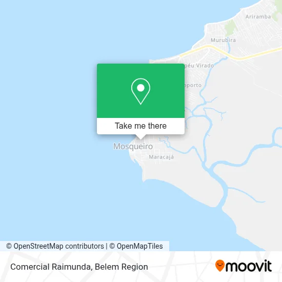 Comercial Raimunda map