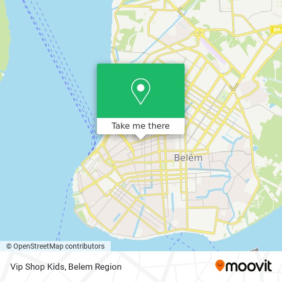 Mapa Vip Shop Kids