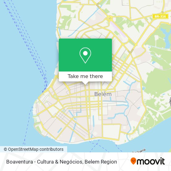 Boaventura - Cultura & Negócios map