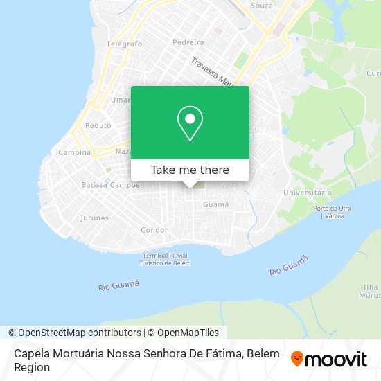 Capela Mortuária Nossa Senhora De Fátima map