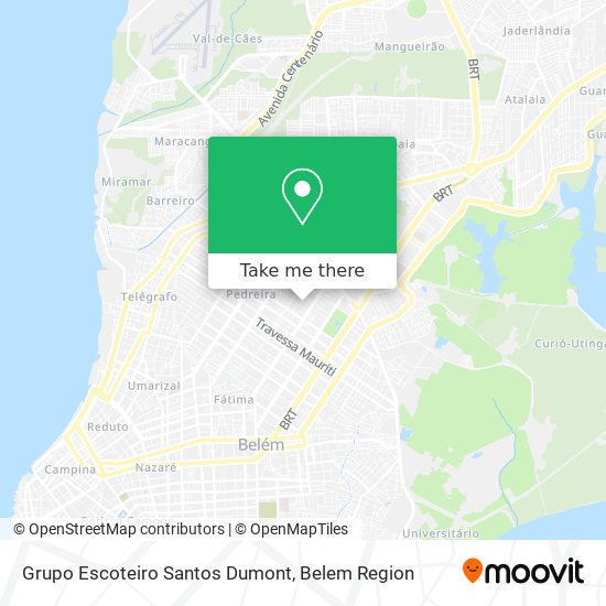 Grupo Escoteiro Santos Dumont map
