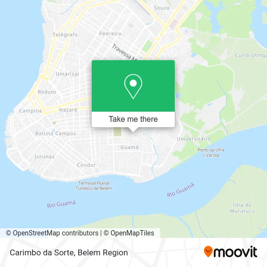 Carimbo da Sorte map