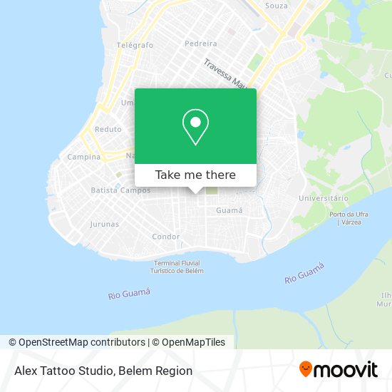 Alex Tattoo Studio map